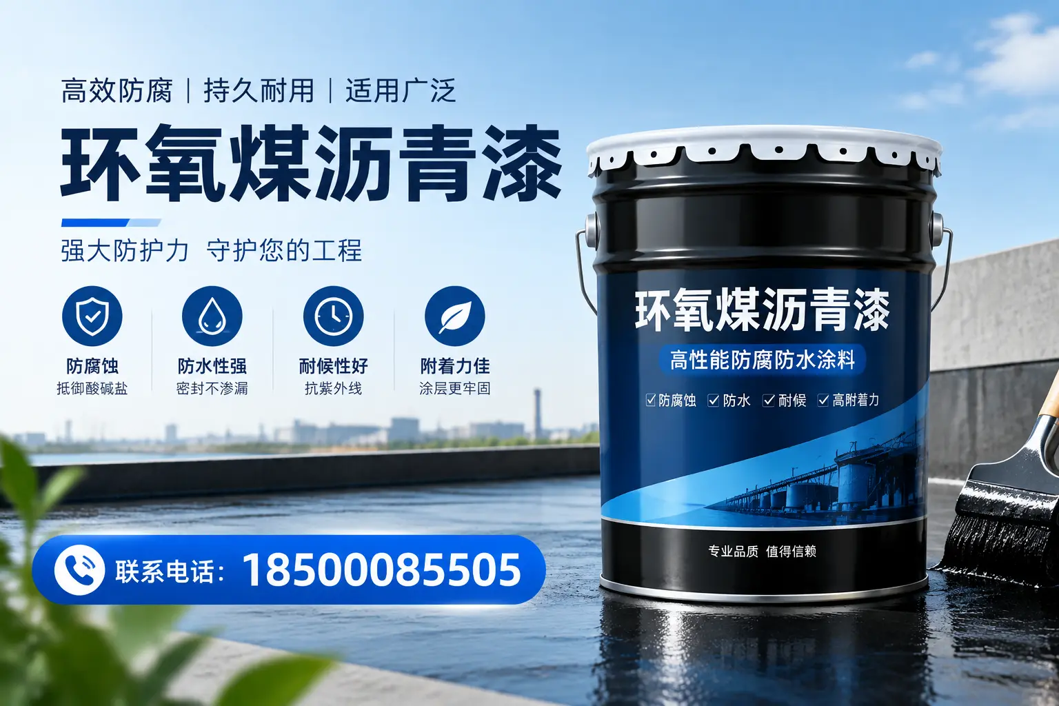 环氧煤沥青漆的施工方法详解，助力眉山企业高效完成项目